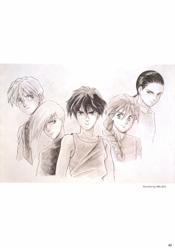 Otaku Gallery  / Art Books / Gundam Wing - Memorials II (The Legend Of Forever) / 043.jpg